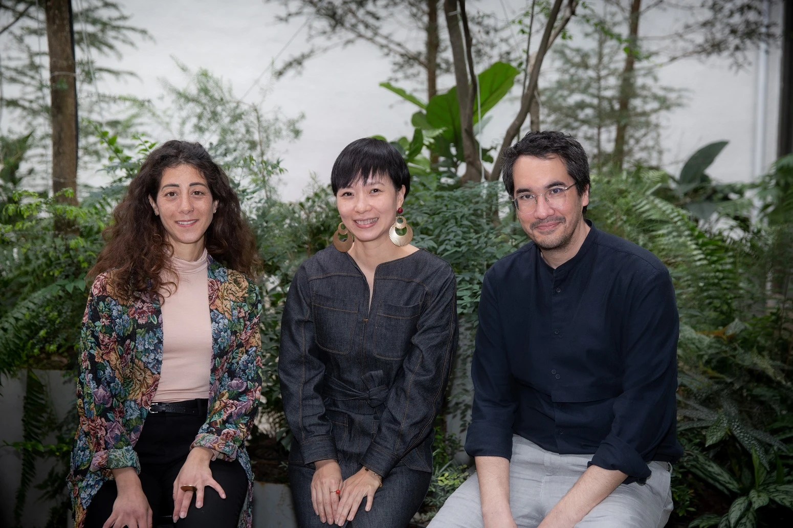 The 13th Taipei Biennial’s  curator Reem Shadid、Freya Chou、Brian Kuan Wood.-圖片